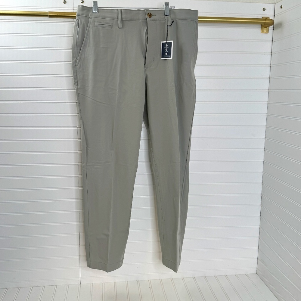 NEW Club Room 34W 30L Tech Pant Misty Grey